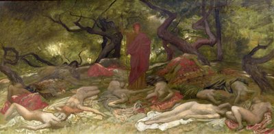 Dionysus and the Bacchantes, c.1900 by William Blake Richmond